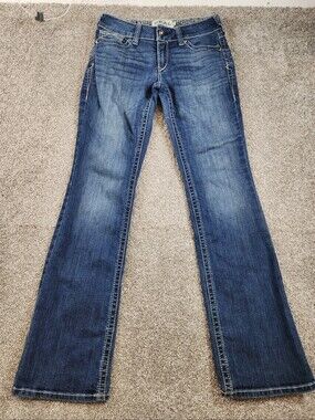 ARIAT Women's R.E.A.L. Mid Rise Boot Jeans 29L Long